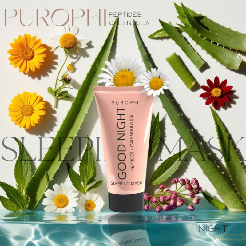 Purophi Good Night Sleeping Mask for Anti Aging 50ml - Image 2