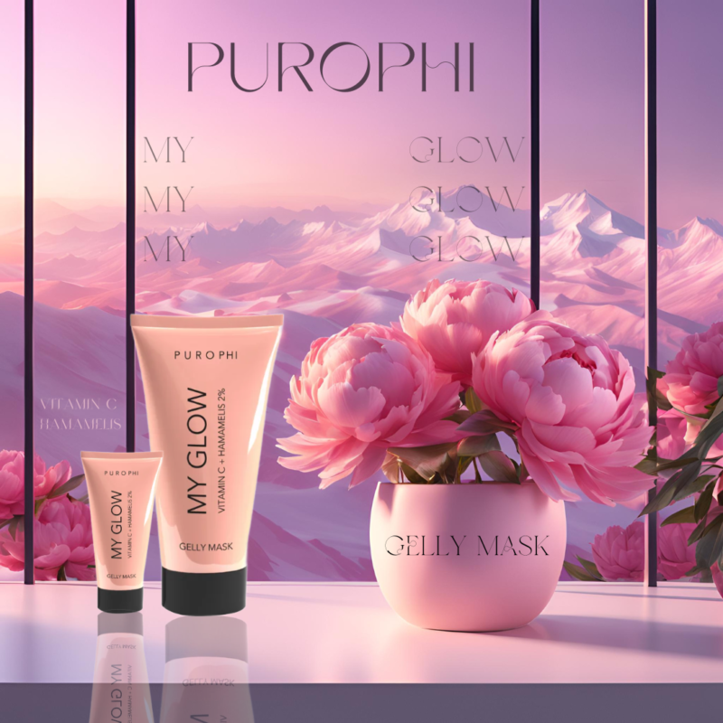 Purophi My Glow Gelly Mask for Super Brightening 50 ml - Image 2