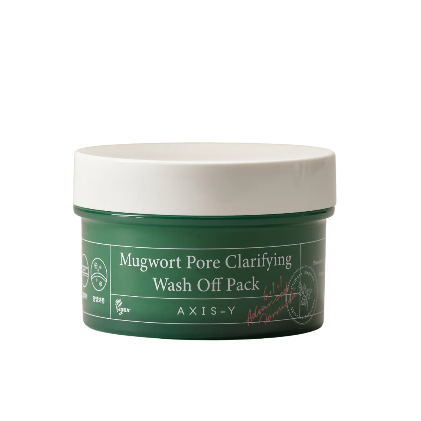 Axis-Y Mugwort Pore Clarifying Wash Off Pack-100ml